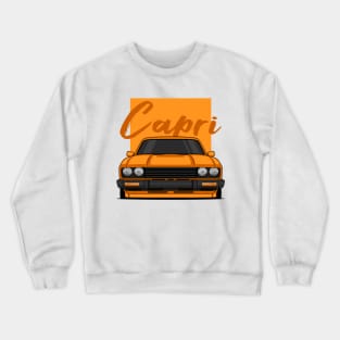 Front Orange Capri MK3 Classic Crewneck Sweatshirt